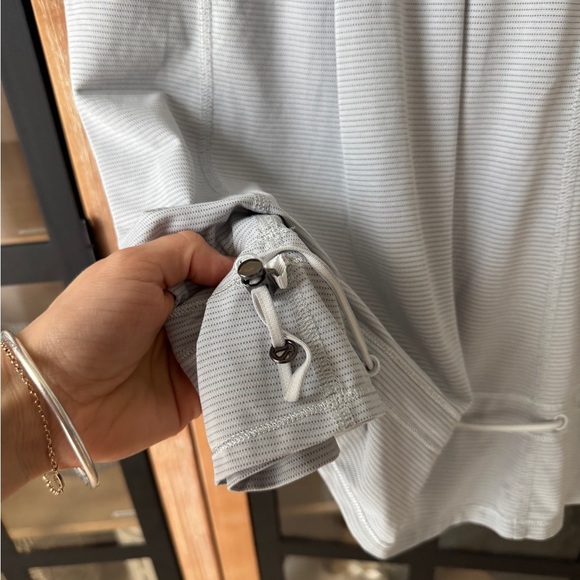 Y2k Vintage Lululemon Hustle & Bustle Tank Adjustable babydoll Heathered striped - Picture 7 of 10